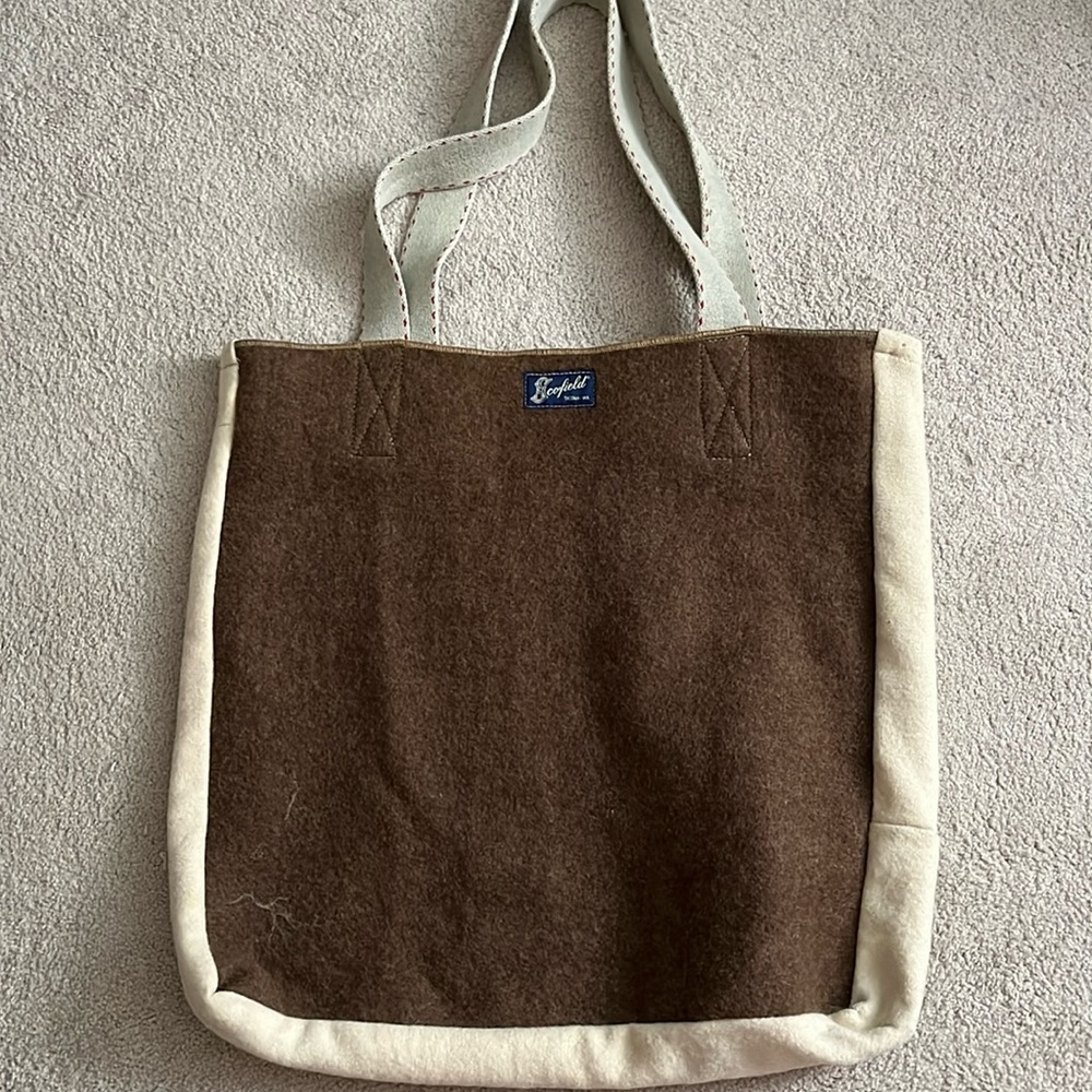SCOFIELD  large wool tote